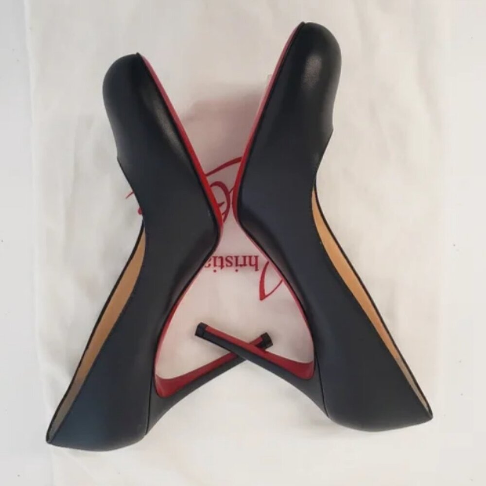 Christian Louboutin Women's Simple Pump 100 Nappa Shiny - EU40.5/US10.5 - Picture 4 of 8